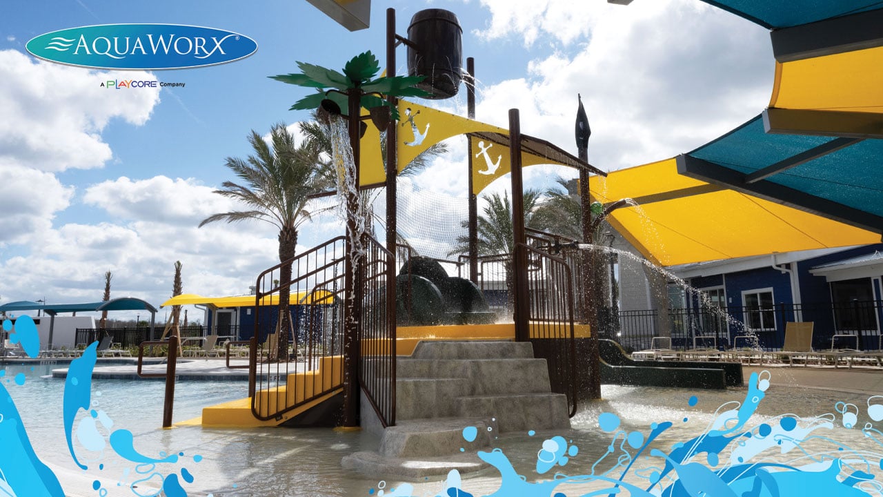 Meridian Park - Pirate Themed Water Playset - AquaWorx